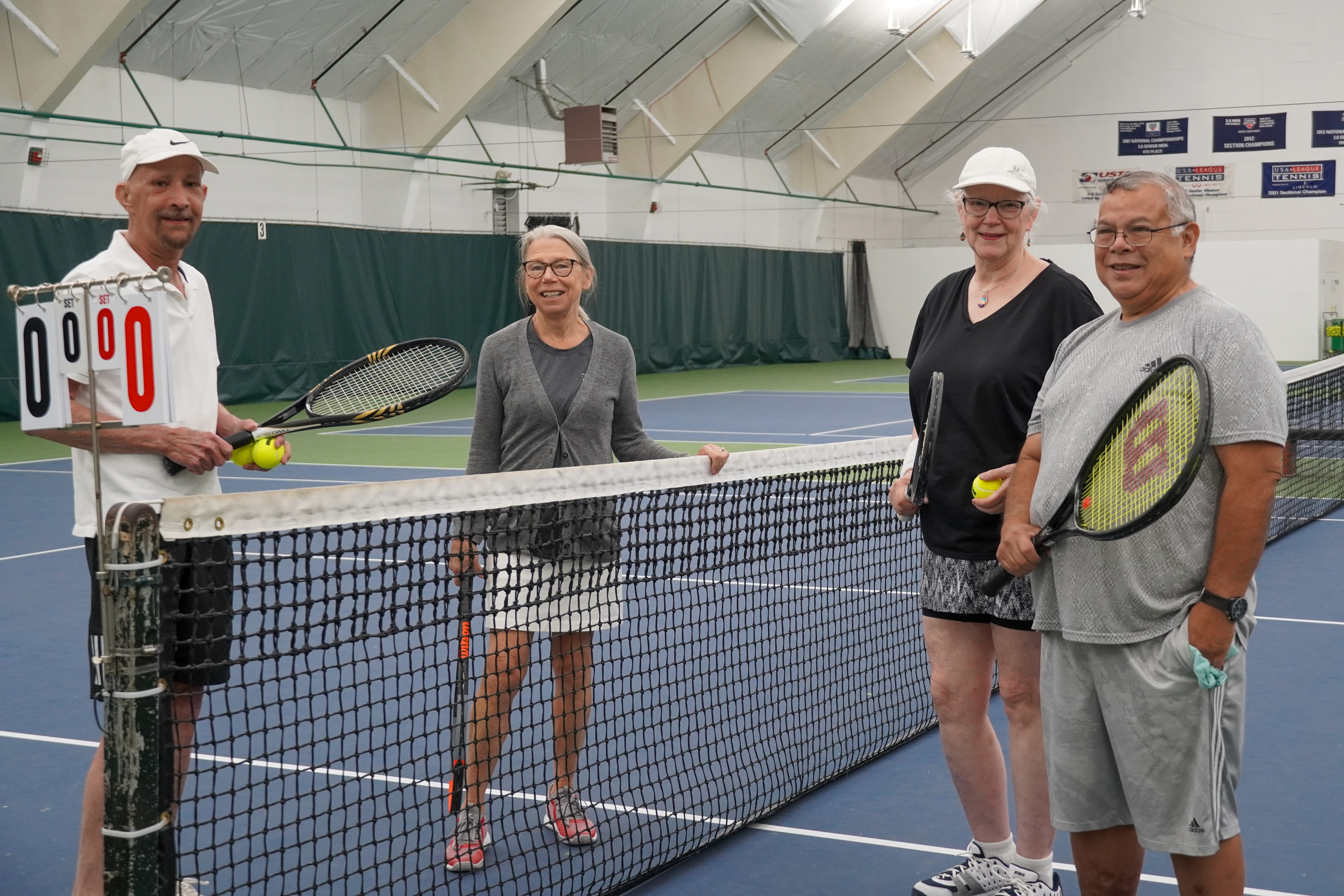 Tennis photos from Saturday morning, July 10th