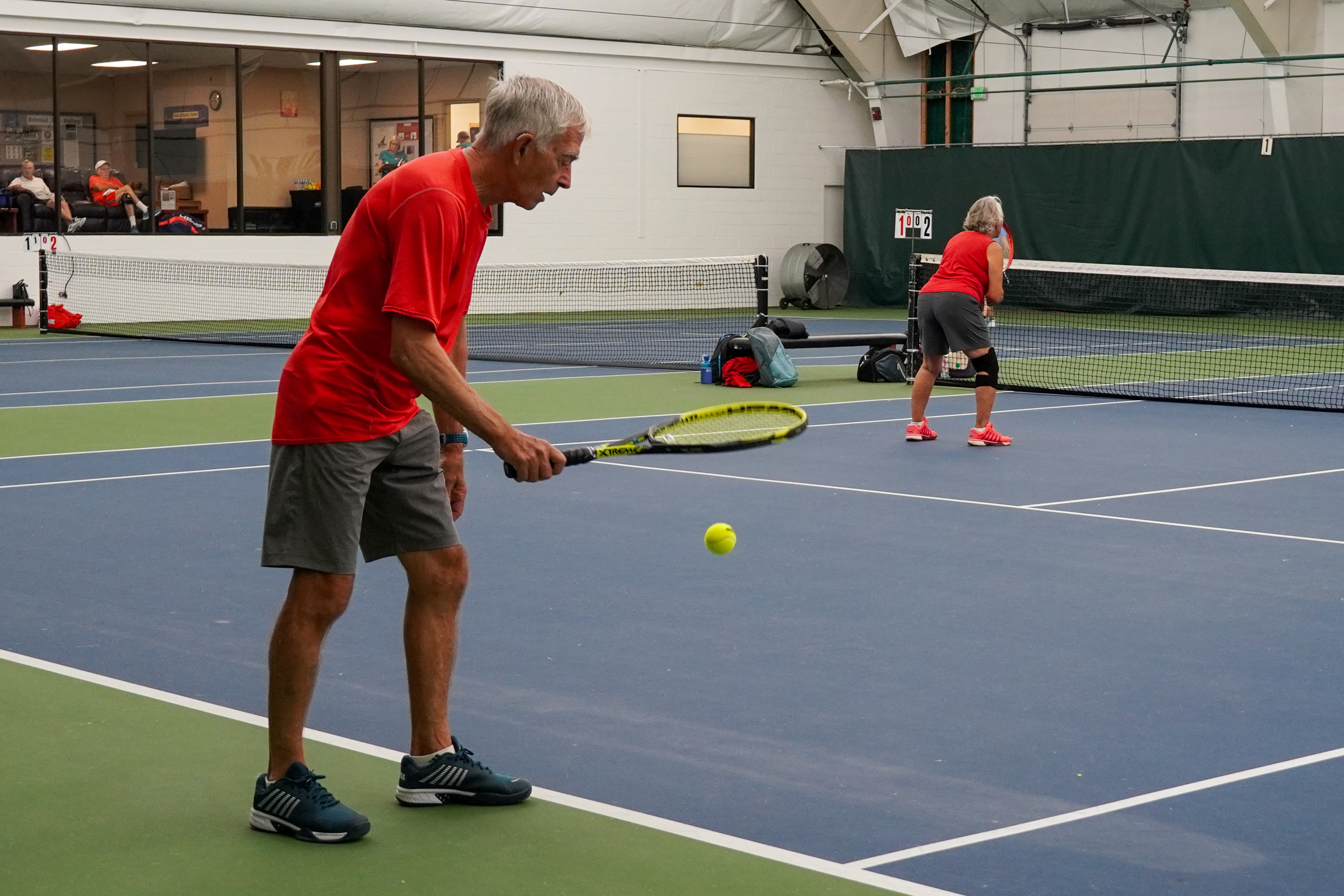 Tennis photos from Saturday morning, July 1st