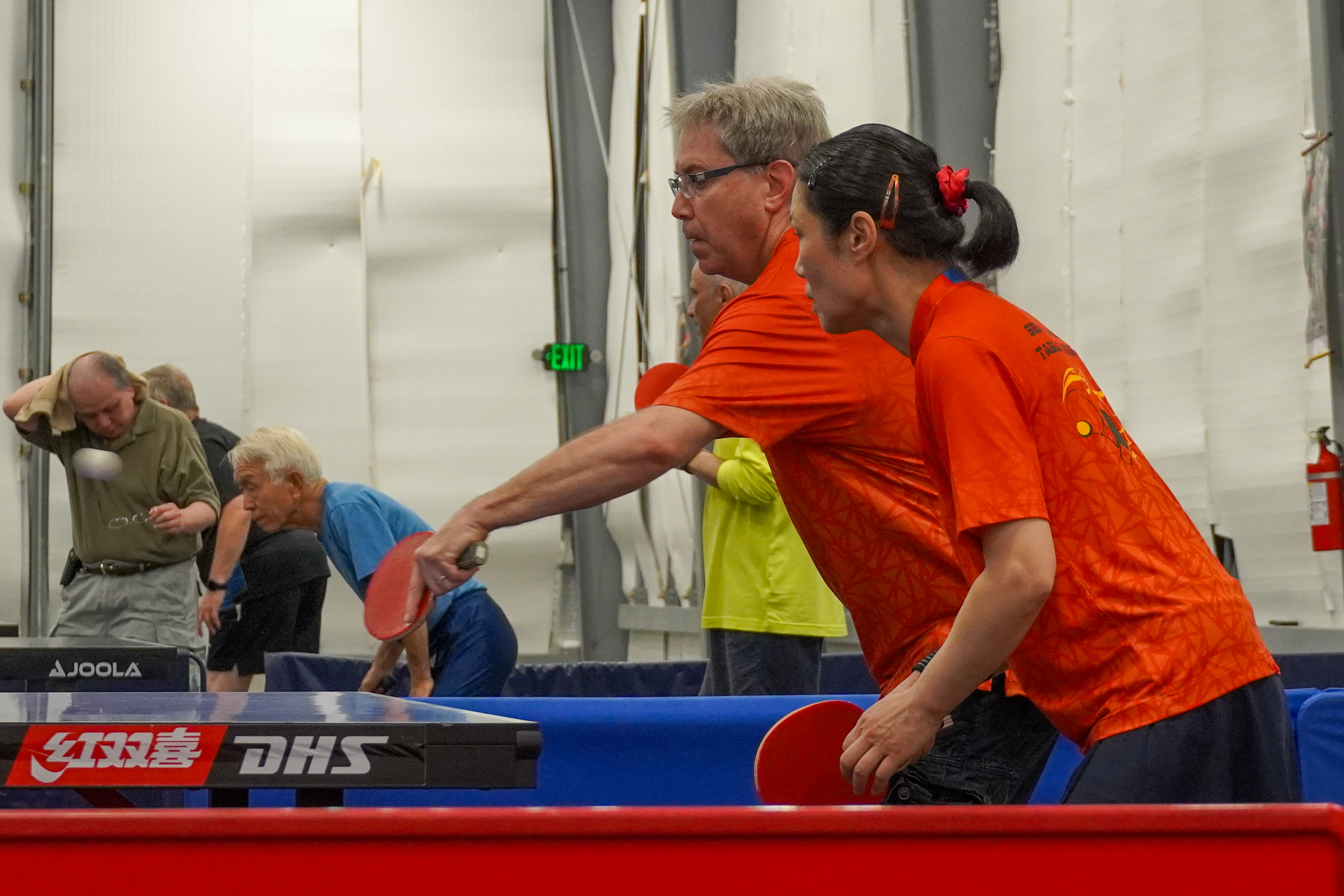 Photos from the Table Tennis Tournament on June 23rd