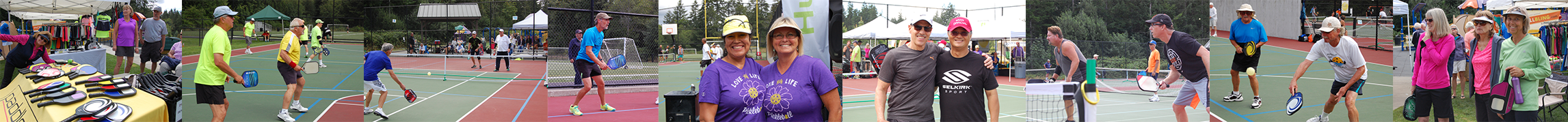 Washington State Senior Games Pickleball banner