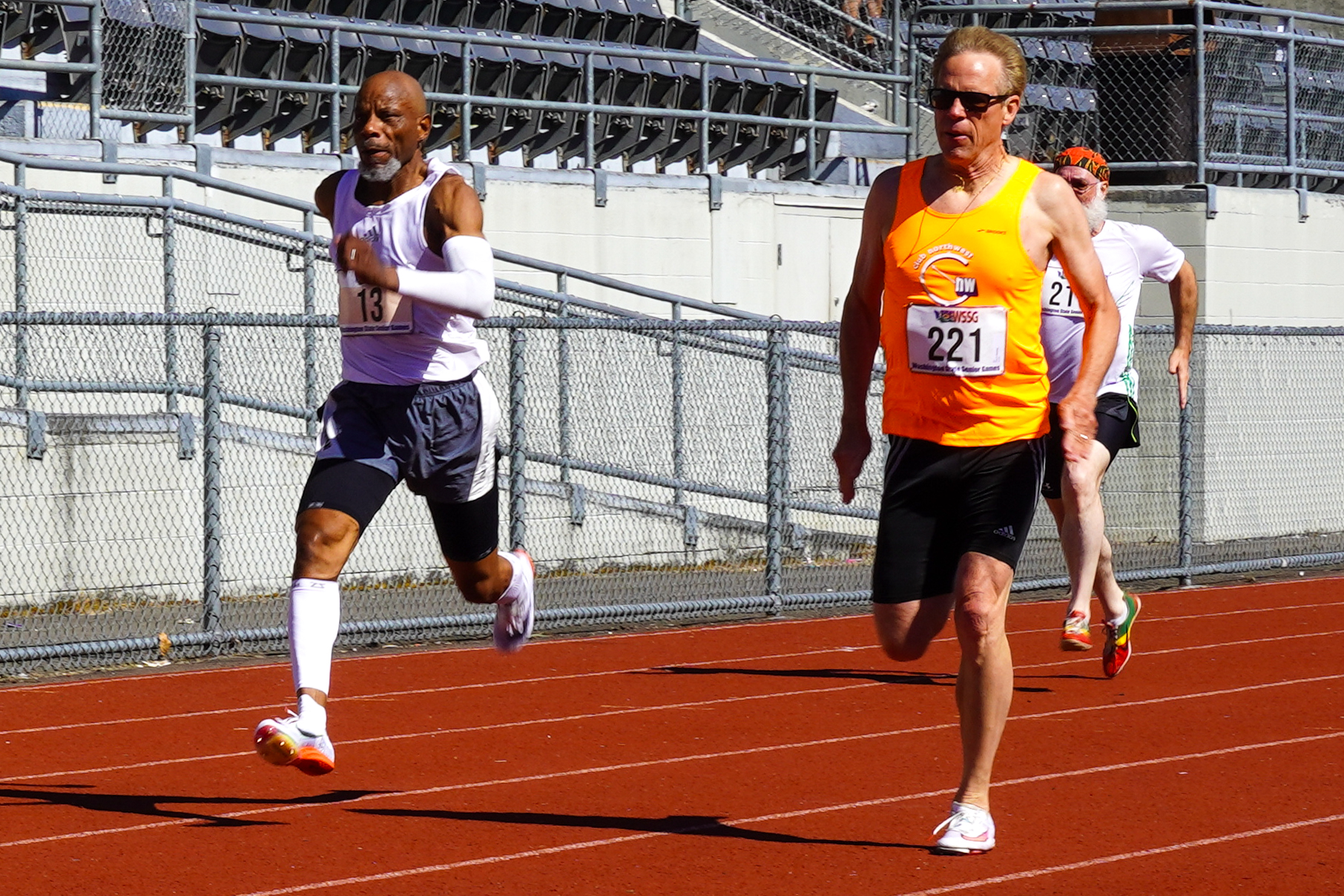 Photos from the Track & Field 200 Meter event on July 22nd